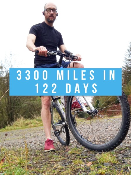 Matt Cooke 3300 miles in 122 days