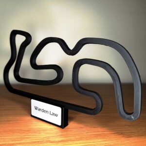 Warden Law (KNE) 3D Track Circuit + Stand