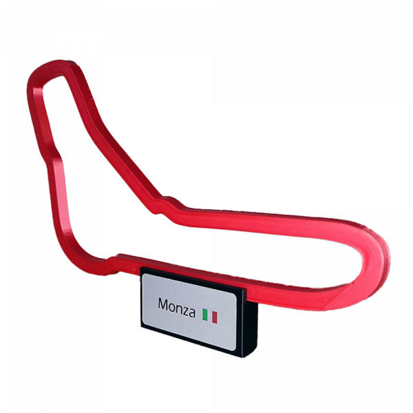 Monza F1 Circuit 3d Printed