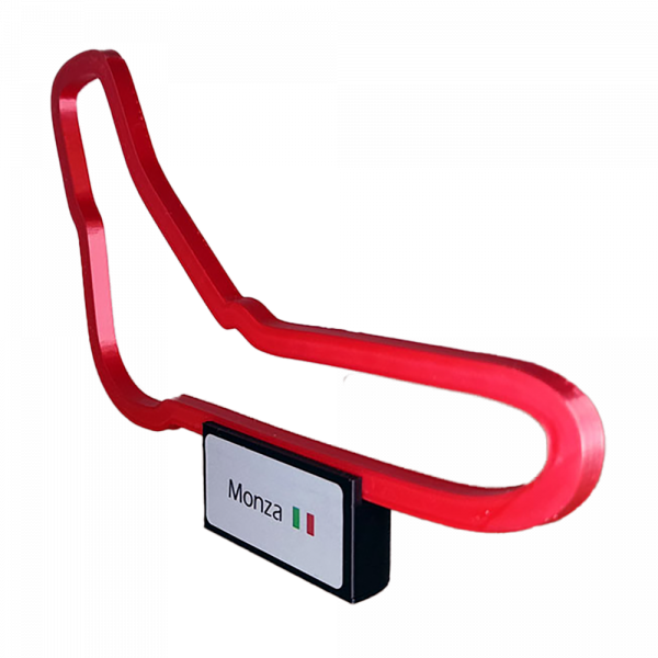 Monza F1 Circuit 3d Printed